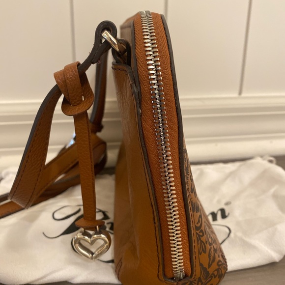 Brighton Vela Ferrera Nova Leather Crossbody Bag - Picture 4 of 6